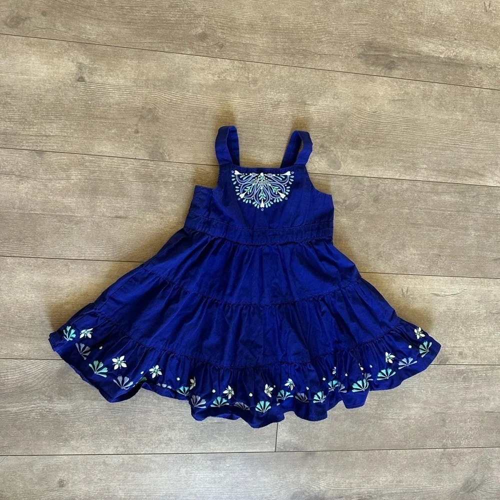 Gymboree Bohemian Island Toddler Girl 100% Cotton Dress Absolutely beautiful